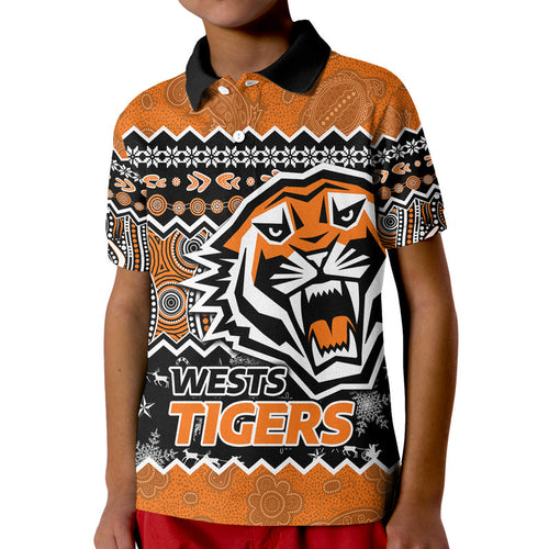 custom-personalised-wests-tigers-aboriginal-christmas-vibe-gold-version-polo-shirt