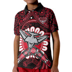 custom-personalised-bombers-football-polo-shirt-boomerang-indigenous-dots