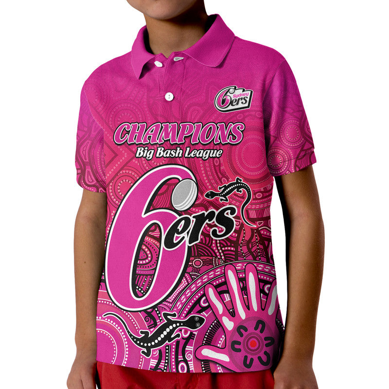 custom-personalised-sydney-sixers-champions-polo-shirt-lizard-indigenous-aboriginal