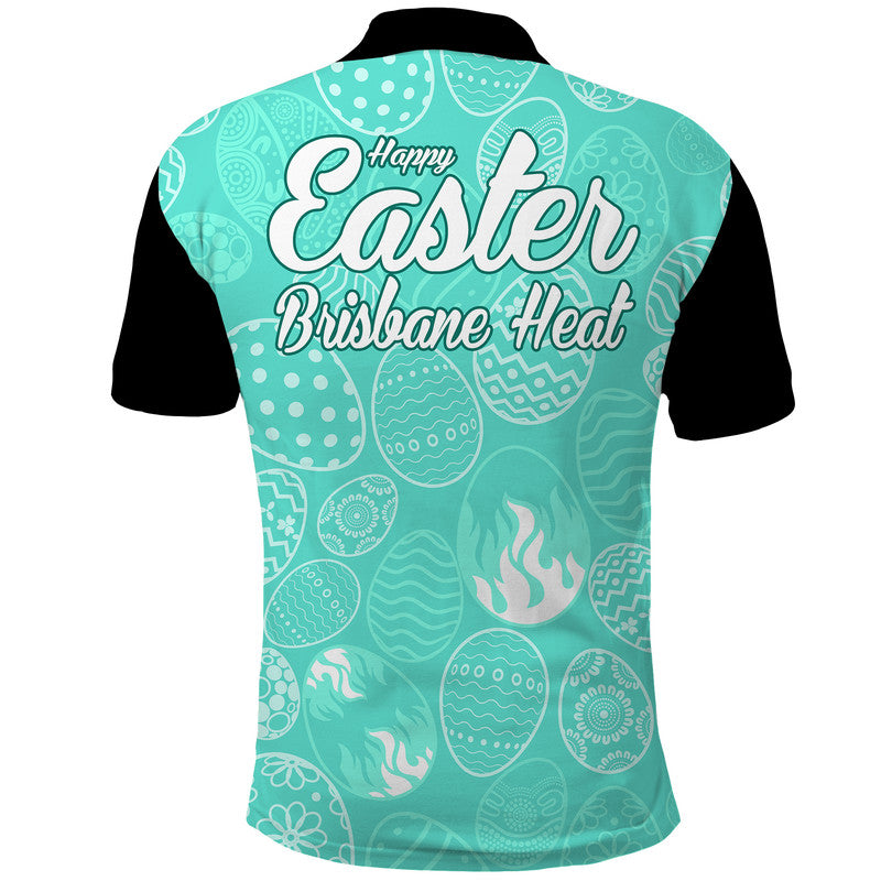 brisbane-heat-cricket-happy-easter-day-polo-shirt-simple-style