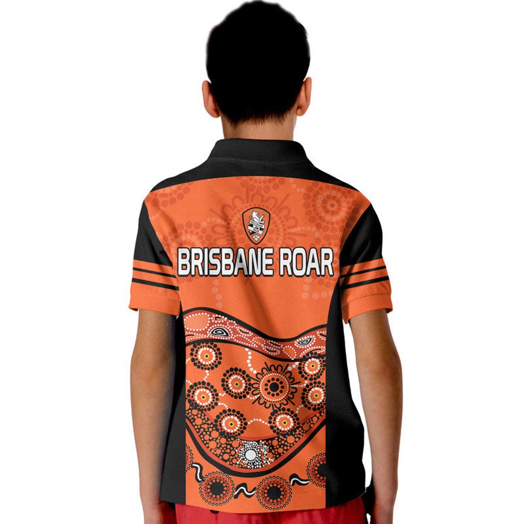 brisbane-roar-soccer-kid-polo-shirt-aboriginal
