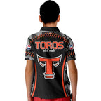 dominican-toros-de-este-baseball-stitches-kid-polo-shirt-black