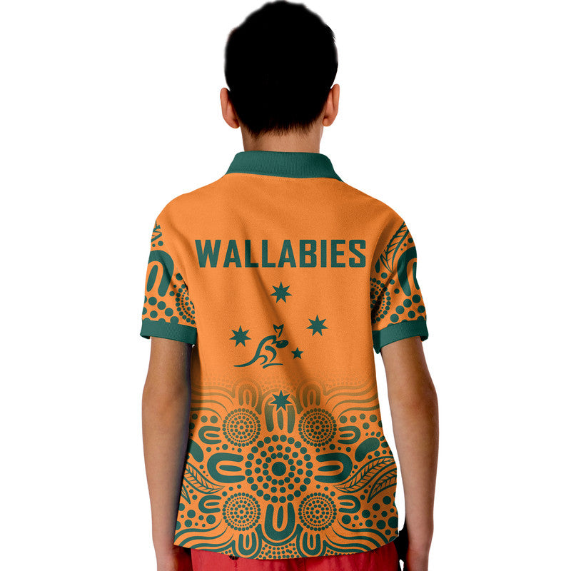 australia-rugby-wallabies-kangraroos-kid-polo-shirt