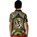 richmond-tigers-football-polo-shirt-boomerang-indigenous-dots