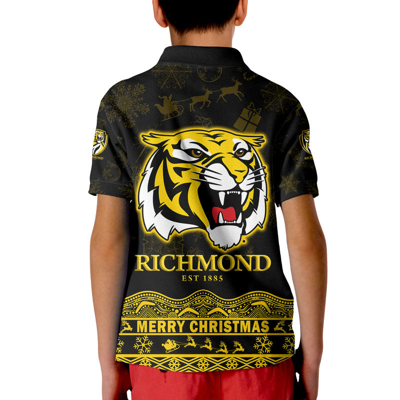richmond-tigers-unique-winter-season-polo-shirt-tigers-merry-christmas