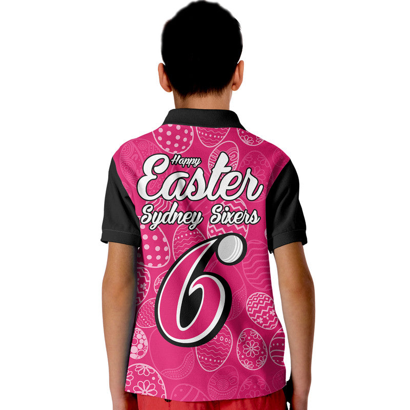 sydney-sixers-cricket-happy-easter-day-polo-shirt-simple-style