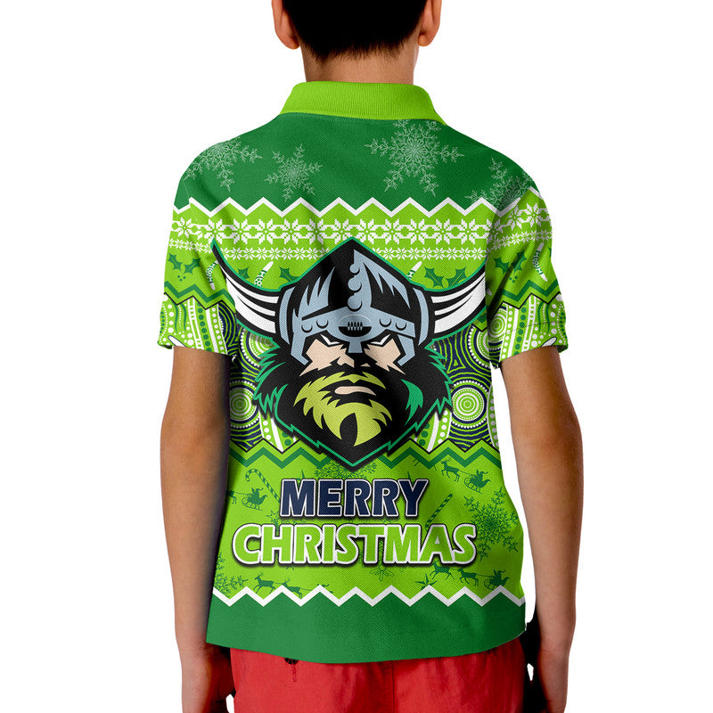 canberra-the-green-machine-raiders-aboriginal-christmas-vibe-polo-shirt