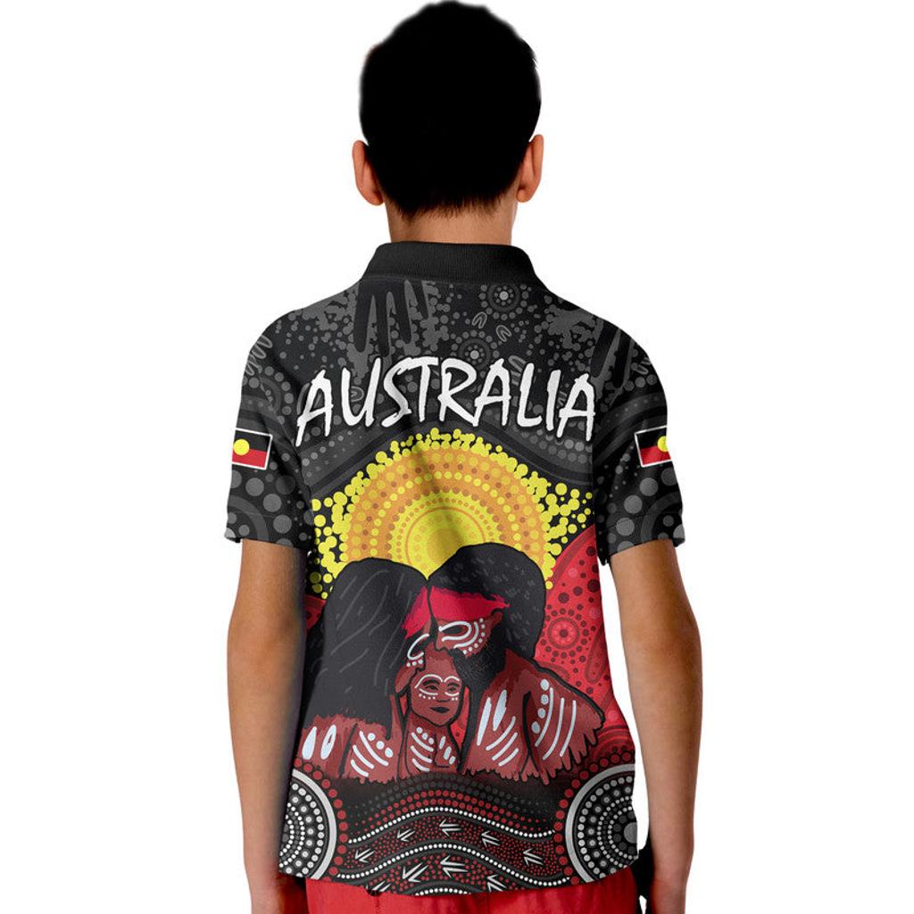 australia-indigenous-aboriginal-family-kid-polo-shirt