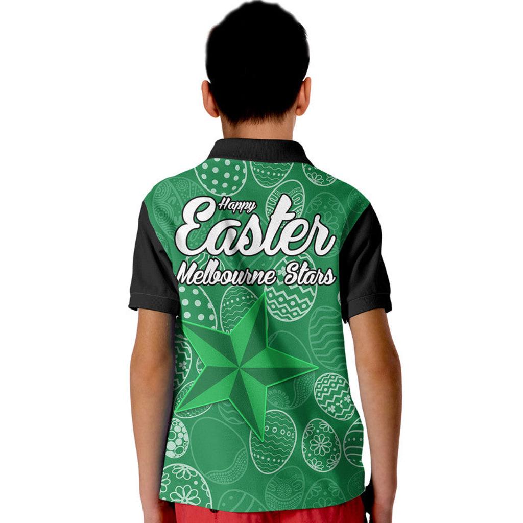 melbourne-stars-cricket-happy-easter-day-kid-polo-shirt-simple-style