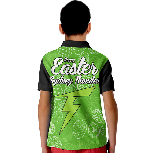 sydney-thunder-cricket-happy-easter-day-polo-shirt-simple-style