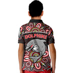 dolphins-rugby-polo-shirt-aboriginal-dot-painting