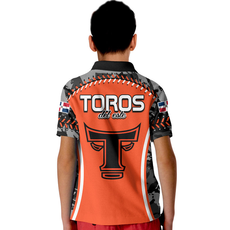 dominican-toros-de-este-baseball-stitches-polo-shirt-orange