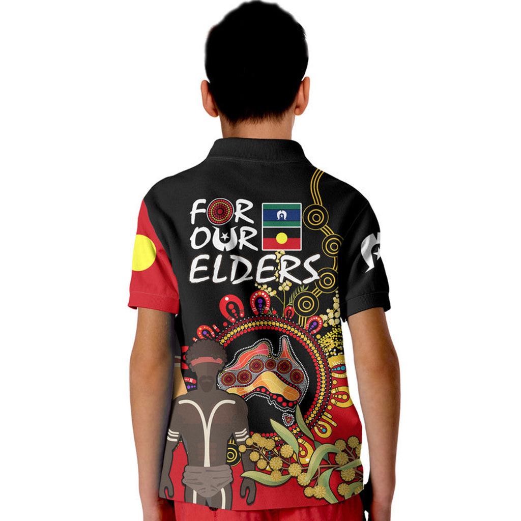 naidoc-2023-indigenous-kid-polo-shirt-australia-map-with-golden-wattle