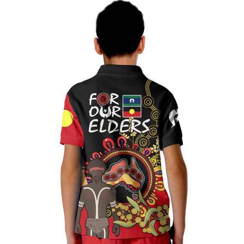 naidoc-2023-indigenous-kid-polo-shirt-australia-map-with-golden-wattle