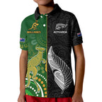 aotearoa-rugby-all-black-combine-australia-wallabies-kid-polo-shirt-aboriginal-kangaroo-and-maori-fern