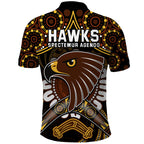 hawks-football-polo-shirt-boomerang-indigenous-dots