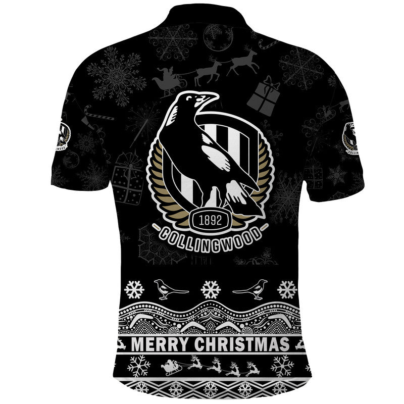 collingwood-pies-unique-winter-season-polo-shirt-magpies-merry-christmas