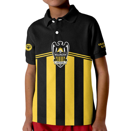 custom-personalised-wellington-phoenix-soccer-kid-polo-shirt