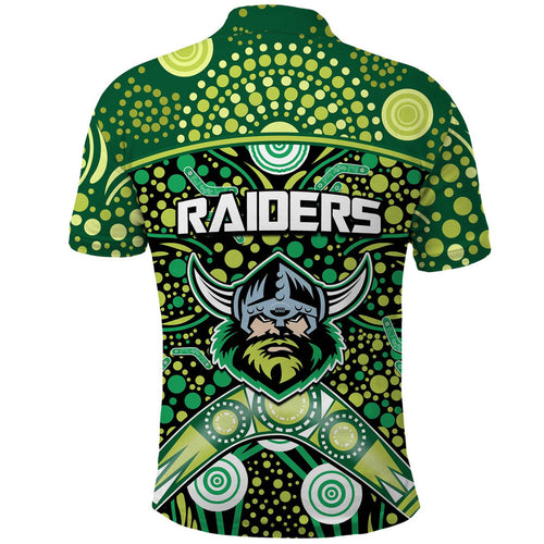 raiders-rugby-polo-shirt-boomerang-indigenous-dots