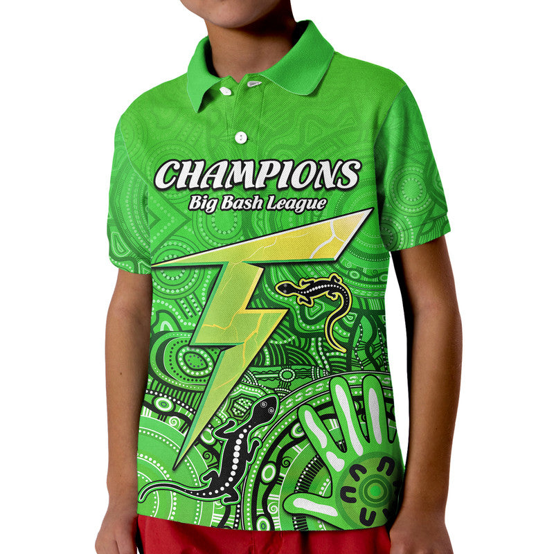 custom-personalised-sydney-thunder-cricket-champions-polo-shirt-lizard-indigenous-aboriginal