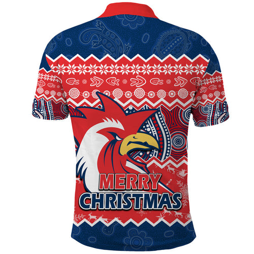 sydney-aboriginal-roosters-christmas-vibe-polo-shirt