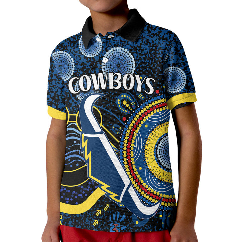 cowboys-rugby-polo-shirt-aboriginal-dots-version