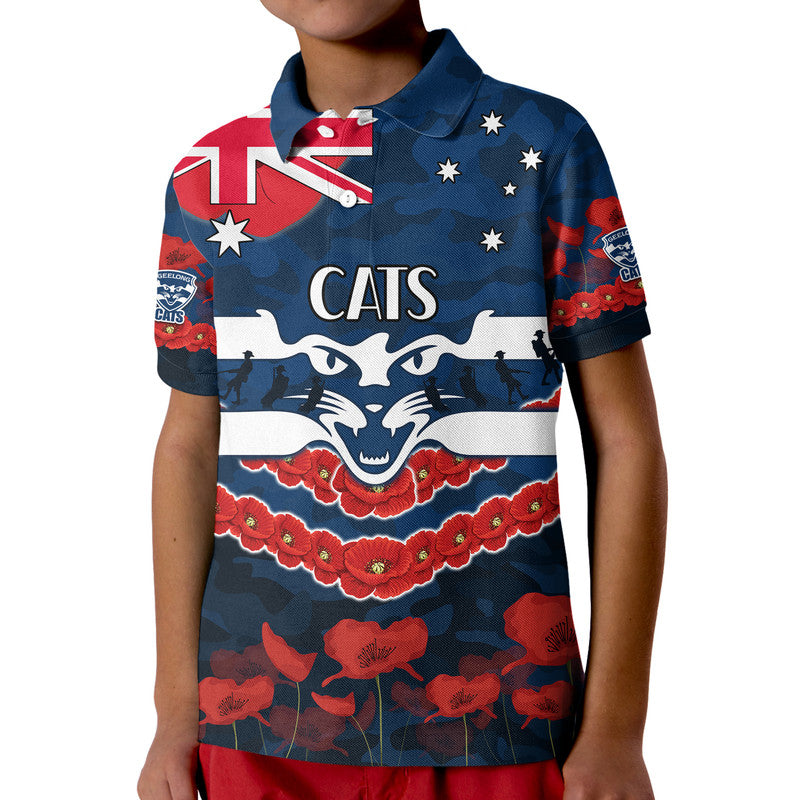 custom-personalised-cats-football-anzac-polo-shirt-lest-we-forget