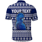 custom-personalised-australian-cockatoo-christmas-vibe-with-aboriginal-dot-painting-style-polo-shirt