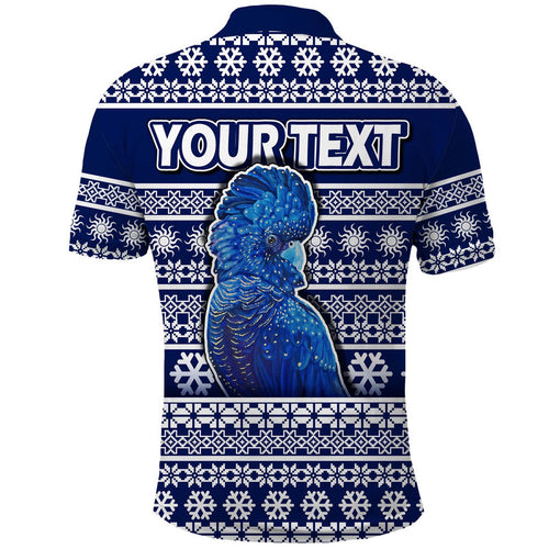 custom-personalised-australian-cockatoo-christmas-vibe-with-aboriginal-dot-painting-style-polo-shirt