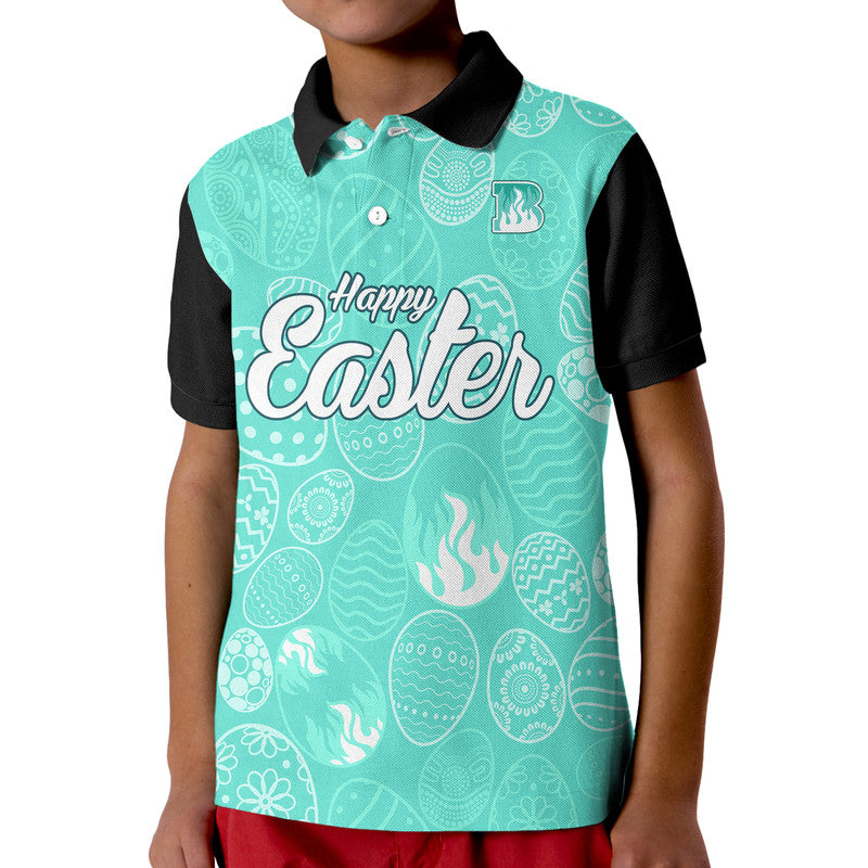 custom-personalised-brisbane-heat-cricket-happy-easter-day-polo-shirt-simple-style