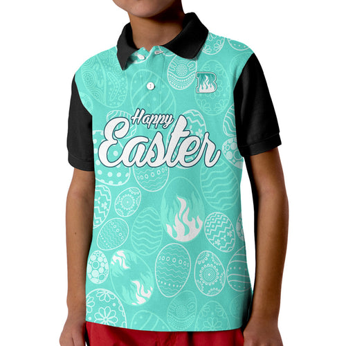 custom-personalised-brisbane-heat-cricket-happy-easter-day-polo-shirt-simple-style