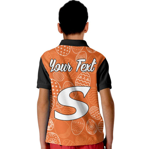 custom-personalised-perth-scorchers-cricket-happy-easter-day-kid-polo-shirt-simple-style