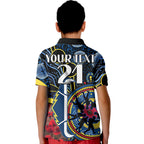 custom-personalised-cowboys-rugby-anzac-polo-shirt-aboriginal-military-and-poppy-flowers