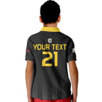 custom-personalised-macarthur-soccer-kid-polo-shirt-bulls-black-and-gold