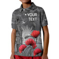 custom-personalised-remembrance-day-kid-polo-shirt-soldier-australian-army-rising-sun-with-red-poppy