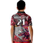 custom-personalised-dolphins-rugby-anzac-polo-shirt-aboriginal-military-and-poppy-flowers