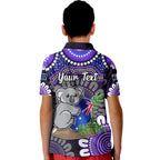 custom-personalised-australia-koala-aboriginal-polo-shirt-koala-hugging-rugby-ball-purple
