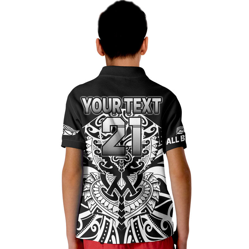 custom-text-and-number-aotearoa-silver-fern-rugby-sevens-polo-shirt-maori-tribal-all-black
