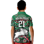 custom-personalised-south-sydney-indigenous-rabbitohs-dot-art-style-polo-shirt