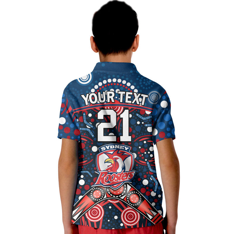 custom-personalised-roosters-rugby-polo-shirt-boomerang-indigenous-dots