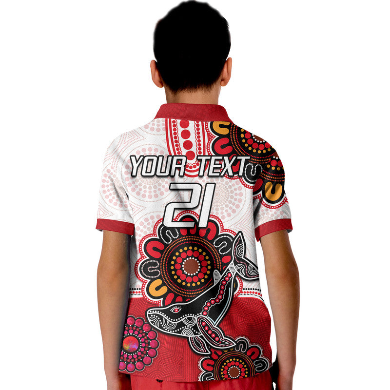custom-personalised-dolphins-rugby-polo-shirt-indigenous-circles-and-waves-white