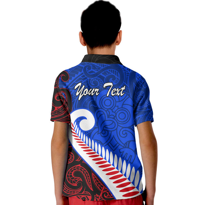 custom-personalised-waitangi-day-polo-shirt-aotearoa-hei-tiki-silver-fern