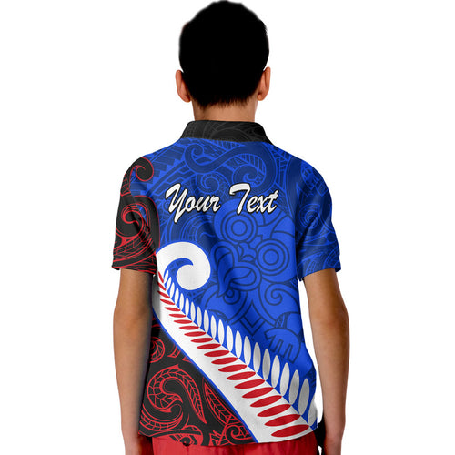 custom-personalised-waitangi-day-polo-shirt-aotearoa-hei-tiki-silver-fern