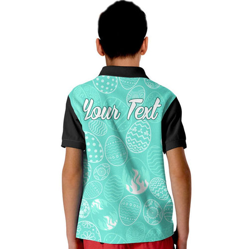 custom-personalised-brisbane-heat-cricket-happy-easter-day-kid-polo-shirt-simple-style