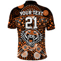 custom-personalised-wests-tigers-rugby-polo-shirt-boomerang-indigenous-dots