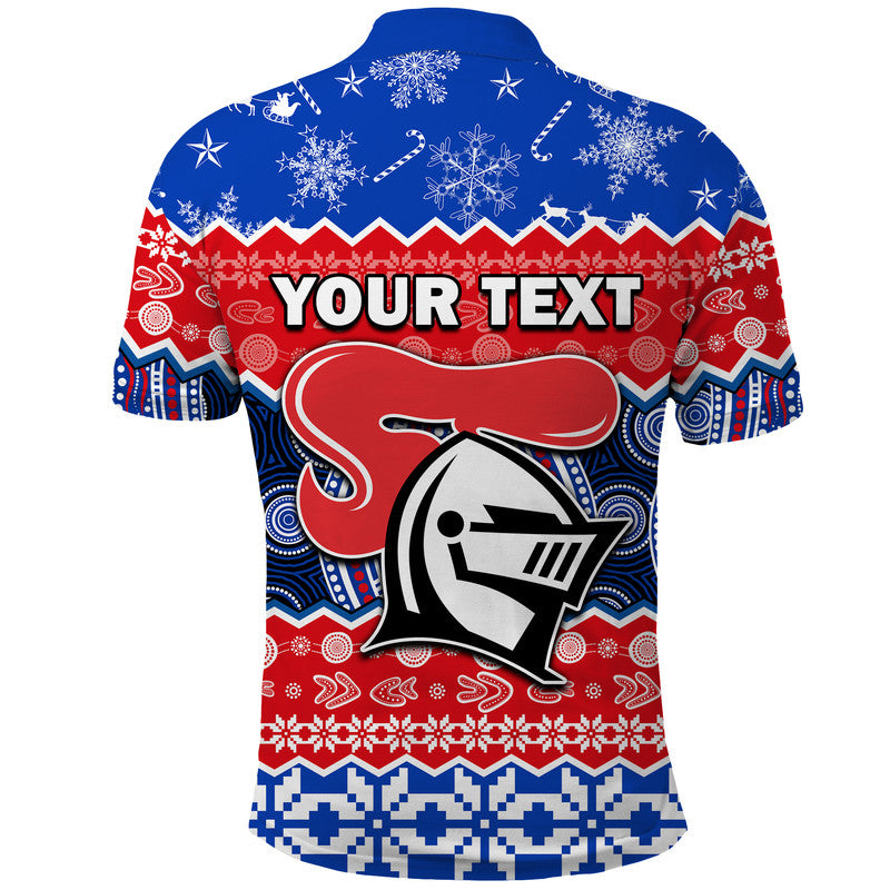 custom-personalised-knights-aboriginal-rugby-novocastrians-christmas-vibe-polo-shirt