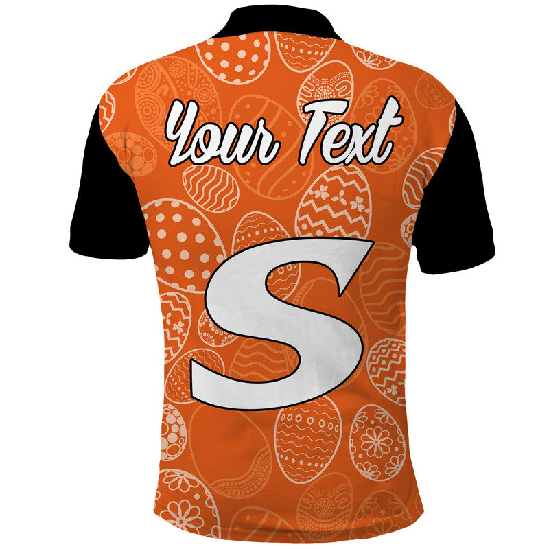 custom-personalised-perth-scorchers-cricket-happy-easter-day-polo-shirt-simple-style