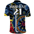 custom-personalised-cowboys-rugby-anzac-polo-shirt-aboriginal-military-and-poppy-flowers
