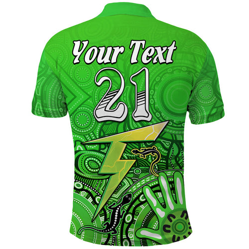 custom-personalised-sydney-thunder-cricket-champions-polo-shirt-lizard-indigenous-aboriginal
