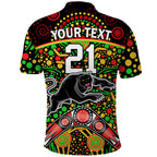 custom-personalised-panthers-rugby-polo-shirt-boomerang-indigenous-dots